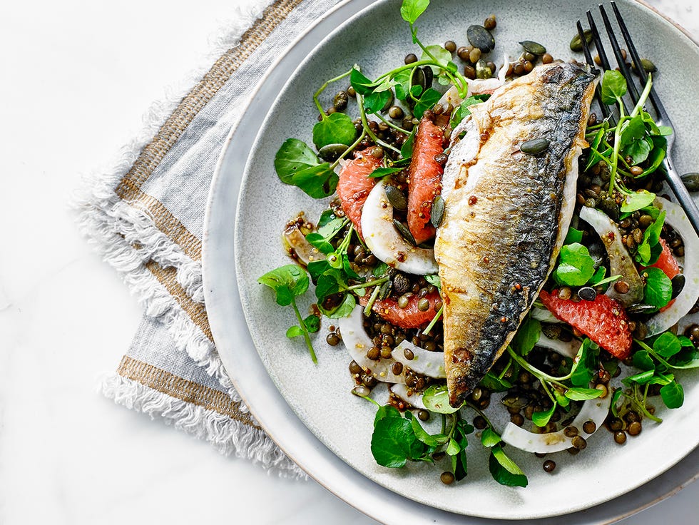 Grilled mackerel, grapefruit and fennel salad best summer salads grilled mackerel, grapefruit and fennel salad