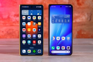 Honor Magic V6, left, vivo X Fold6 on the right