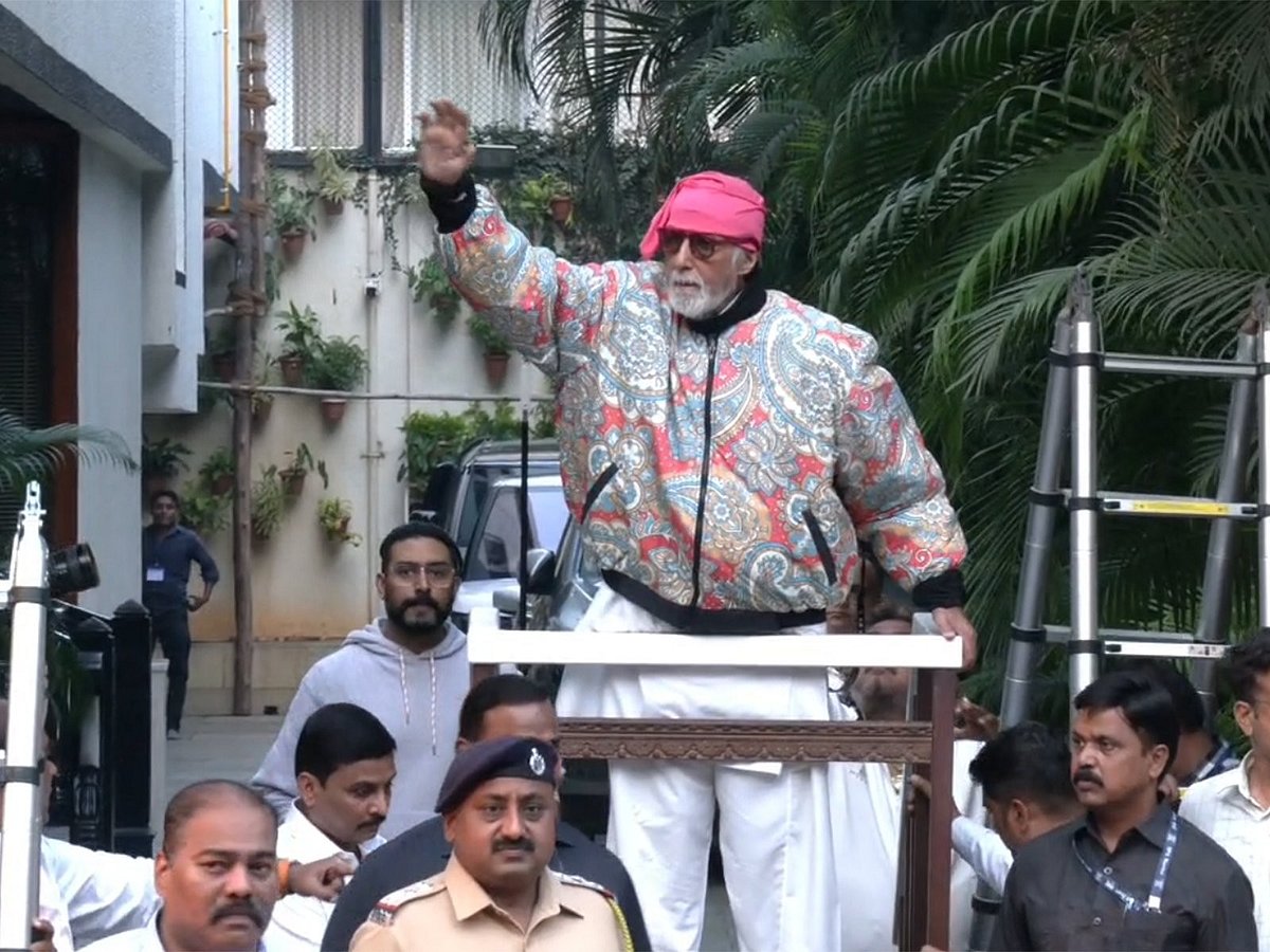 Amitabh Bachchan Greets Fans Amid Bomb Threat and Health Recovery Update