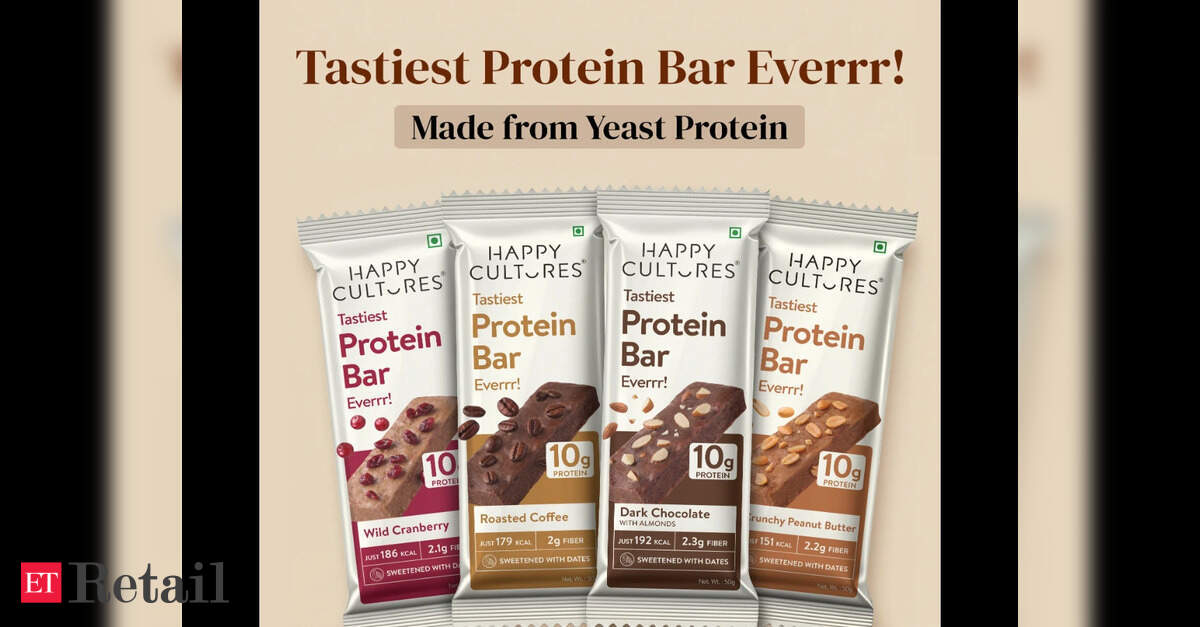 Happy Cultures Surpasses Rs 50 Crore Revenue, Launches New Protein Bars, ETRetail