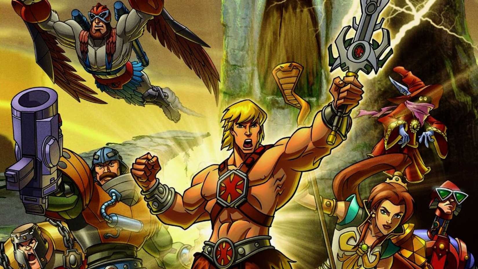 Promo image for the 2003 He-Man and the Masters of the Universe cartoon.