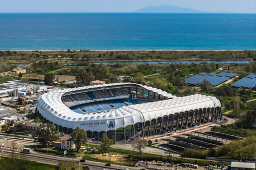 Armand Cesari Stadium. Image credit: Banzaiprod