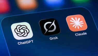 ChatGPT, Grok, Claude on Smartphone