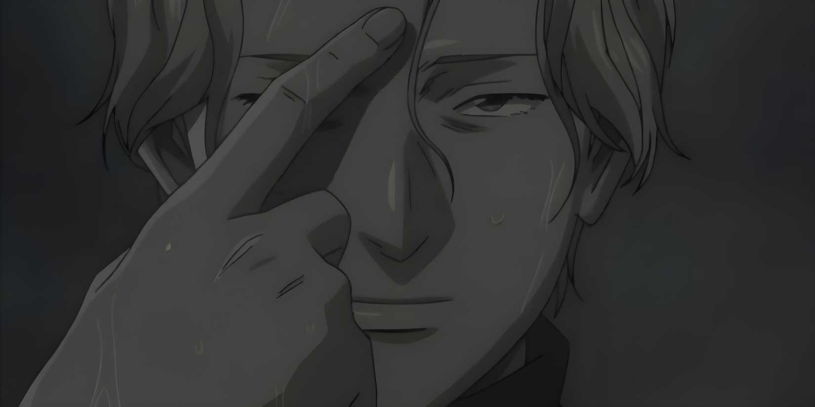 Johan tells Tenma to shoot him in the forehead in Monster.