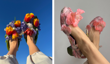 Artist Creates Whimsical Shoes From Real Flowers and Vegetables