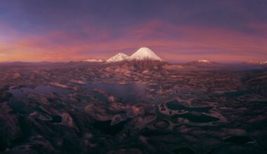 "I spent three days and three nights at around 4,500 metres above sea level, giving myself the best possible chance of photographing the area under ideal conditions," says winner of the world's biggest panoramic photography competition