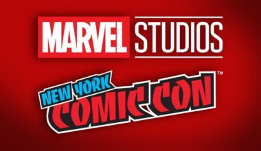 Marvel Studios Logo, New York Comic-Con Logo.