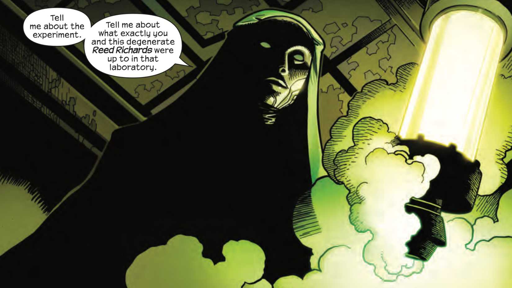 Midnight Doctor Doom in Midnight Fantastic Four 1