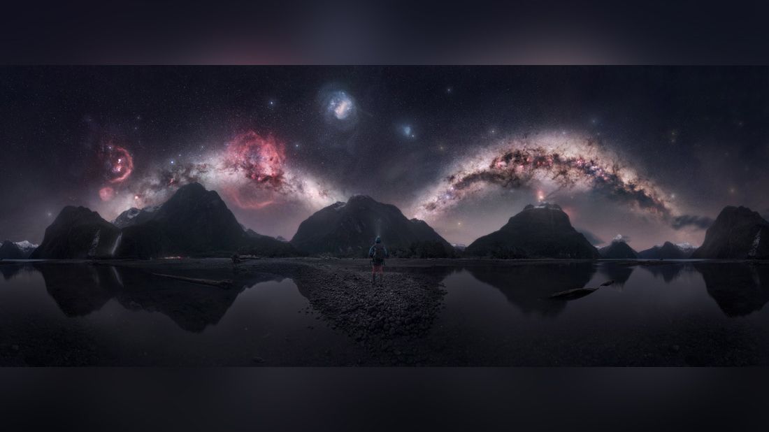 "This is what I consider an almost impossible photo" – photographer captured two Milky Way arcs at world-famous place where it rains 300 days a year
