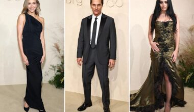 2026 Airbnb Gala red carpet: Jessica Alba, Matthew McConaughey, Charli XCX and more