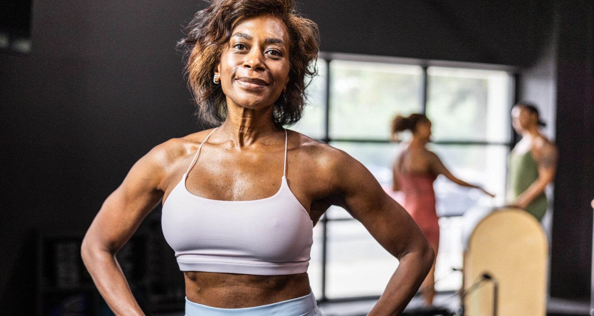 This standing Pilates workout boosts core strength, balance and joint mobility