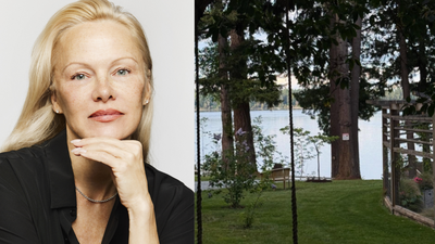 Pamela Anderson returned to her family’s 7-acre Canadian estate and built a 15,000-square-foot garden; its harvest now feeds neighbours, churches and food banks