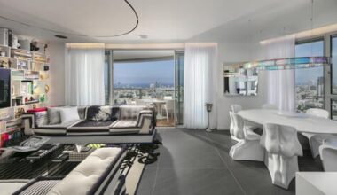 Lady Gaga, Louis Vuitton and a marble bed: Inside a Tel Aviv designer's dream home