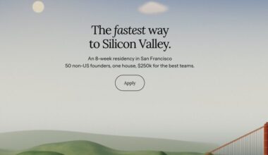 The Bridge Founder Residency 2026–2027: $250,000 Pre-Seed Funding for Non-US Startup Founders