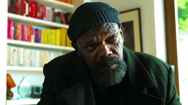 Samuel L. Jackson as Nick Fury in Secret Invasion.