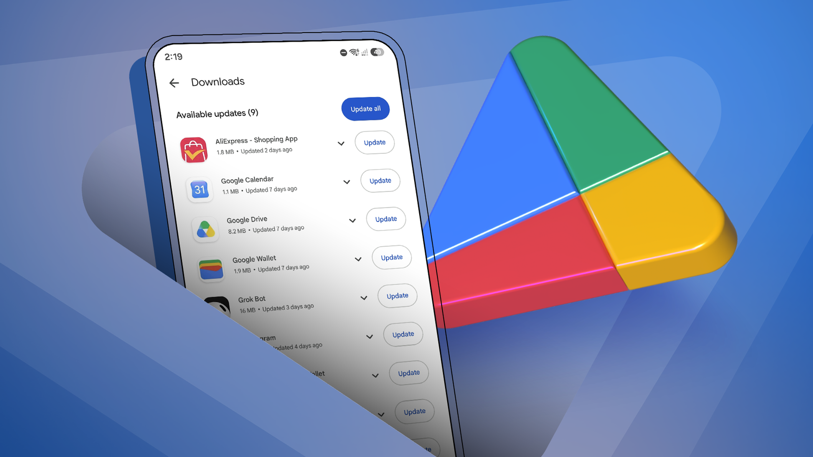 I stopped letting Google Play decide when my apps update