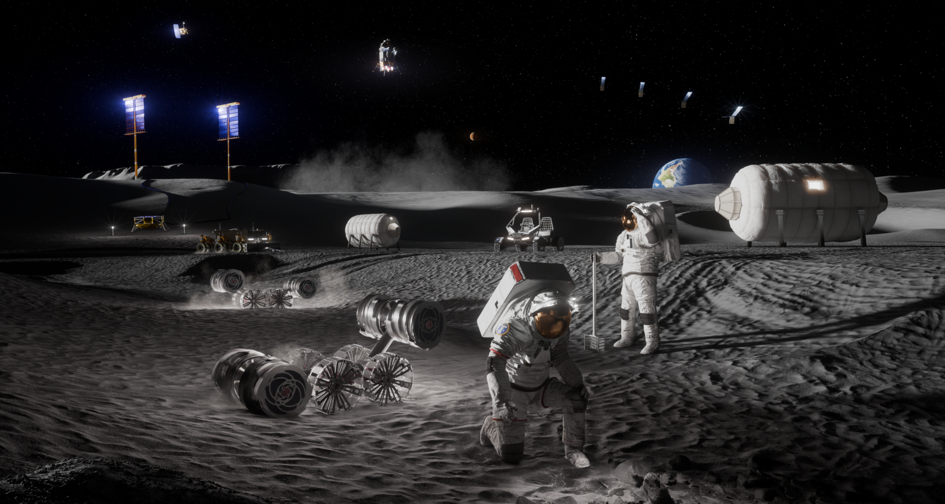 NASA Adds New Science Investigations for Moon Base