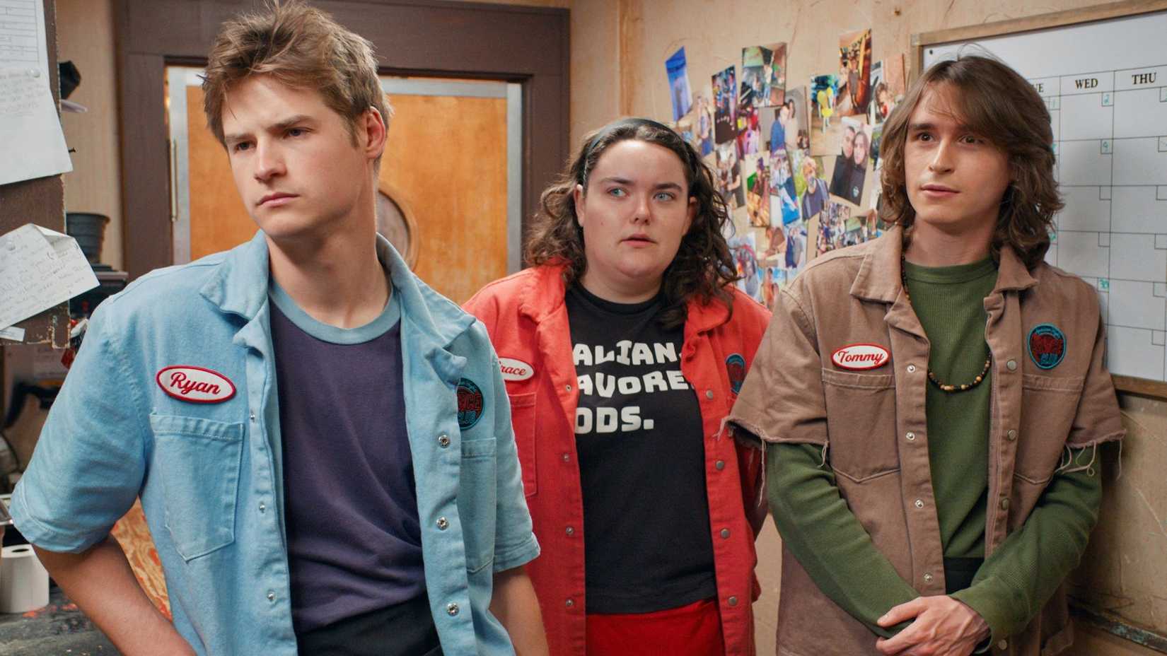 Ryan Micho, Grace Reiter, Tommy Armstrong in Minimum Wage
