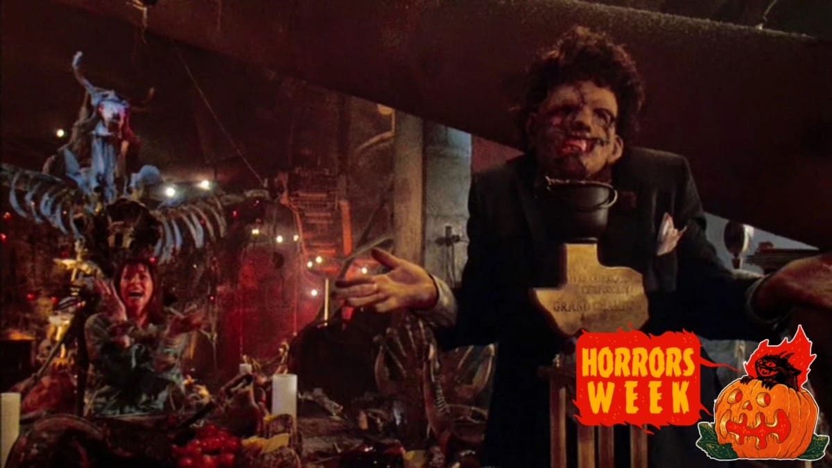 Anti-sequel The Texas Chainsaw Massacre 2 split bodies and sides