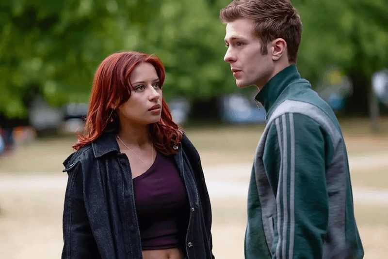Lisa Molinari and Tommy Maximoff in VisionQuest.