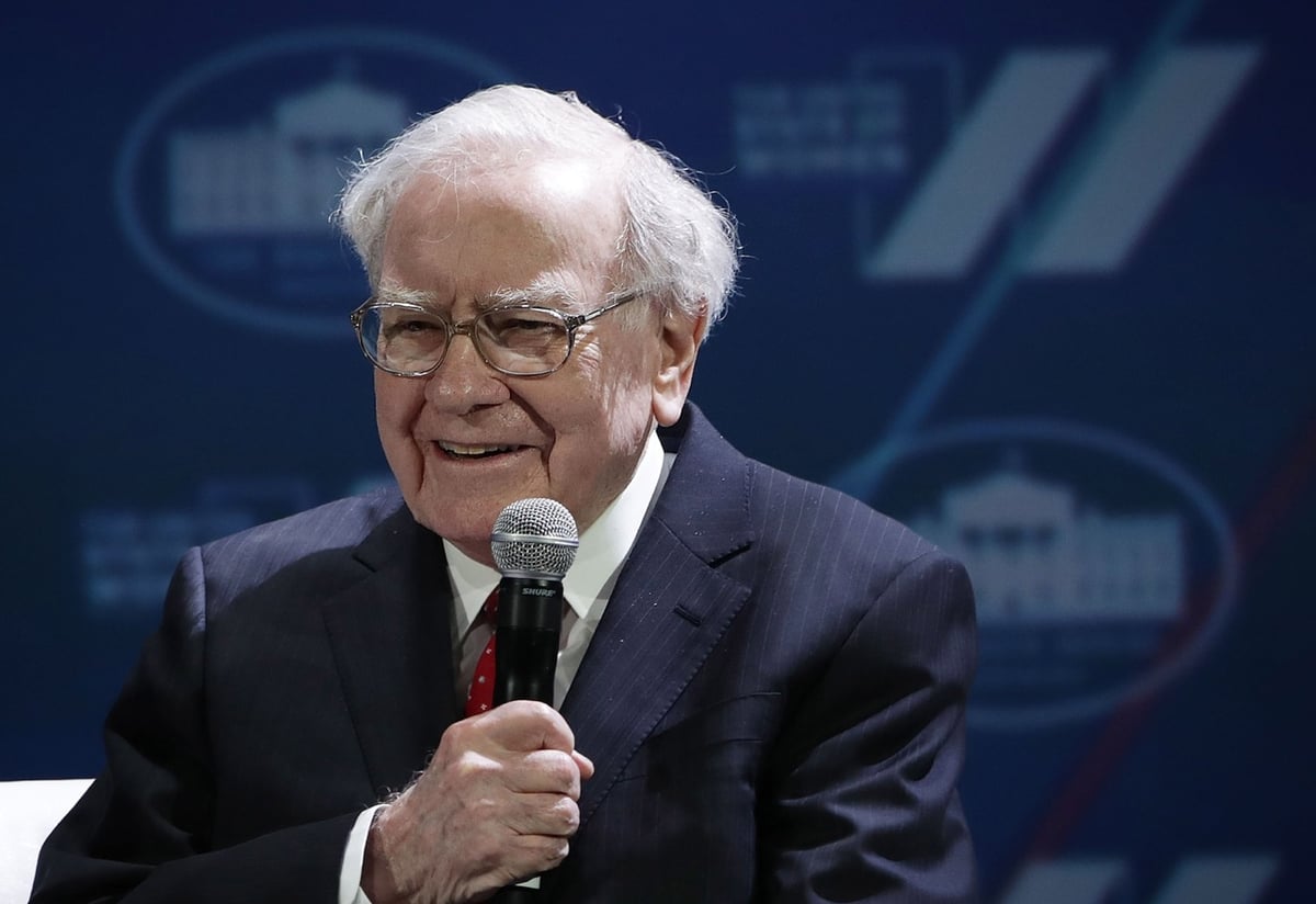 Warren Buffett speaking.