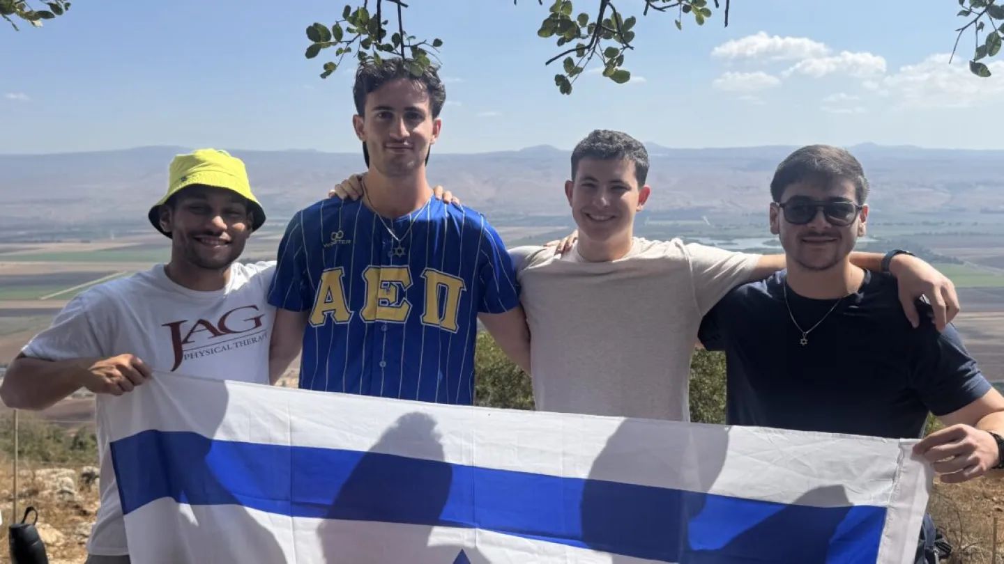 Four AEPi brothers, one home: How each decided to respond to Oct. 7 - Israel & Jewish News