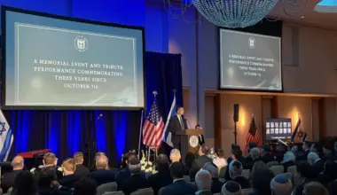 Israeli embassy in Washington marks third anniversary of Oct. 7 - Israel & Jewish News