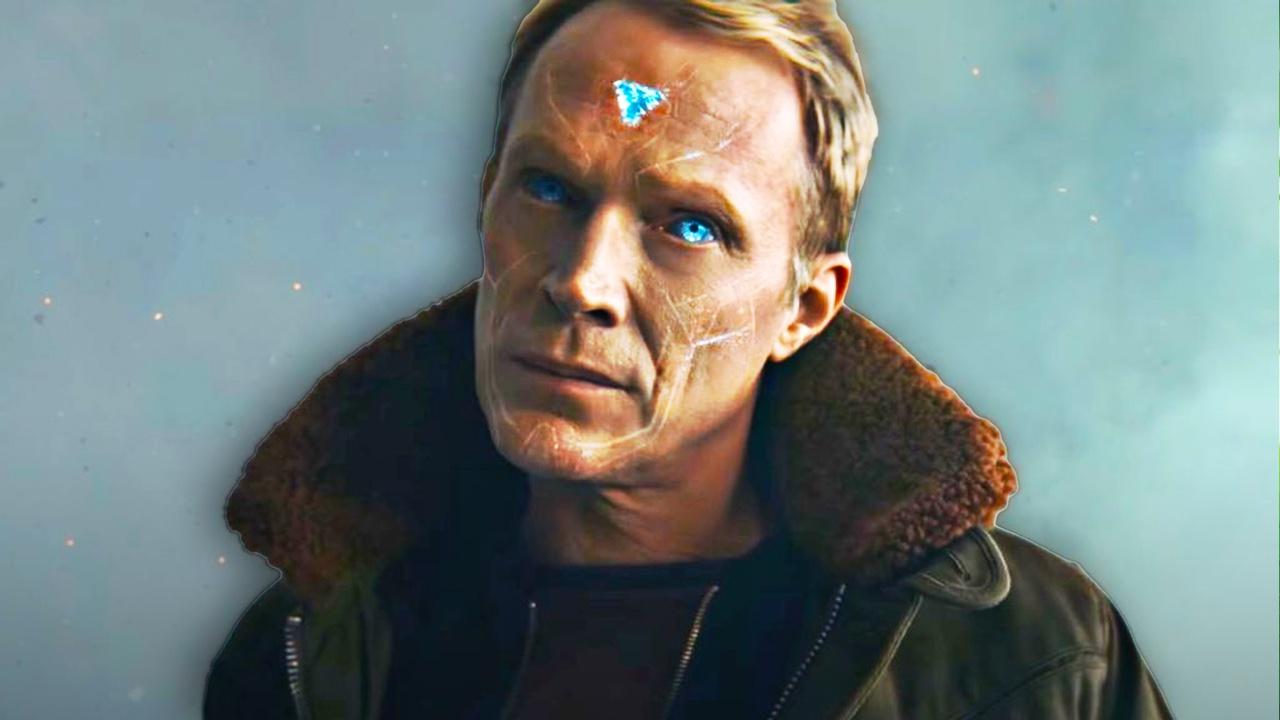 Vision's human hybrid form in VisionQuest.