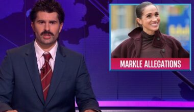 'SNL U.K.' Weekend Update Tackles Meghan Markle Dad Allegations