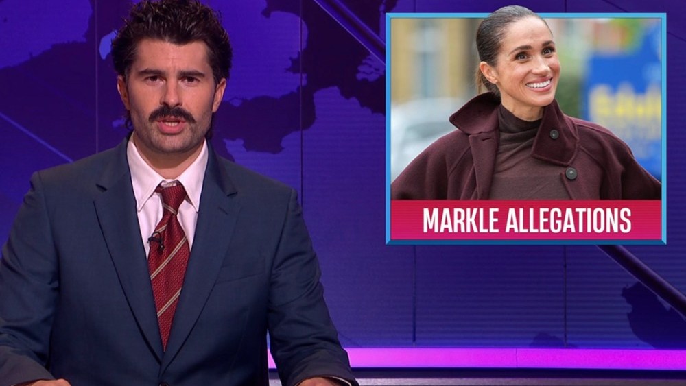 'SNL U.K.' Weekend Update Tackles Meghan Markle Dad Allegations