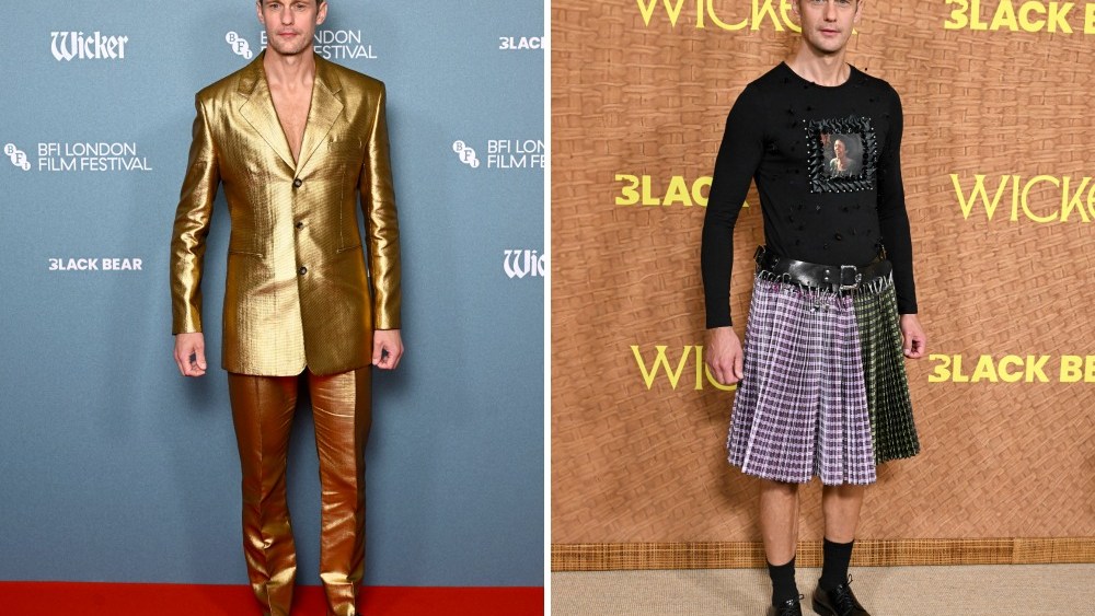 Alexander Skarsgård on His 'Wicker' Red Carpet Looks