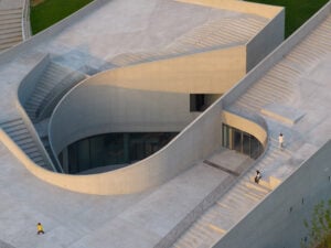 People playing on roof