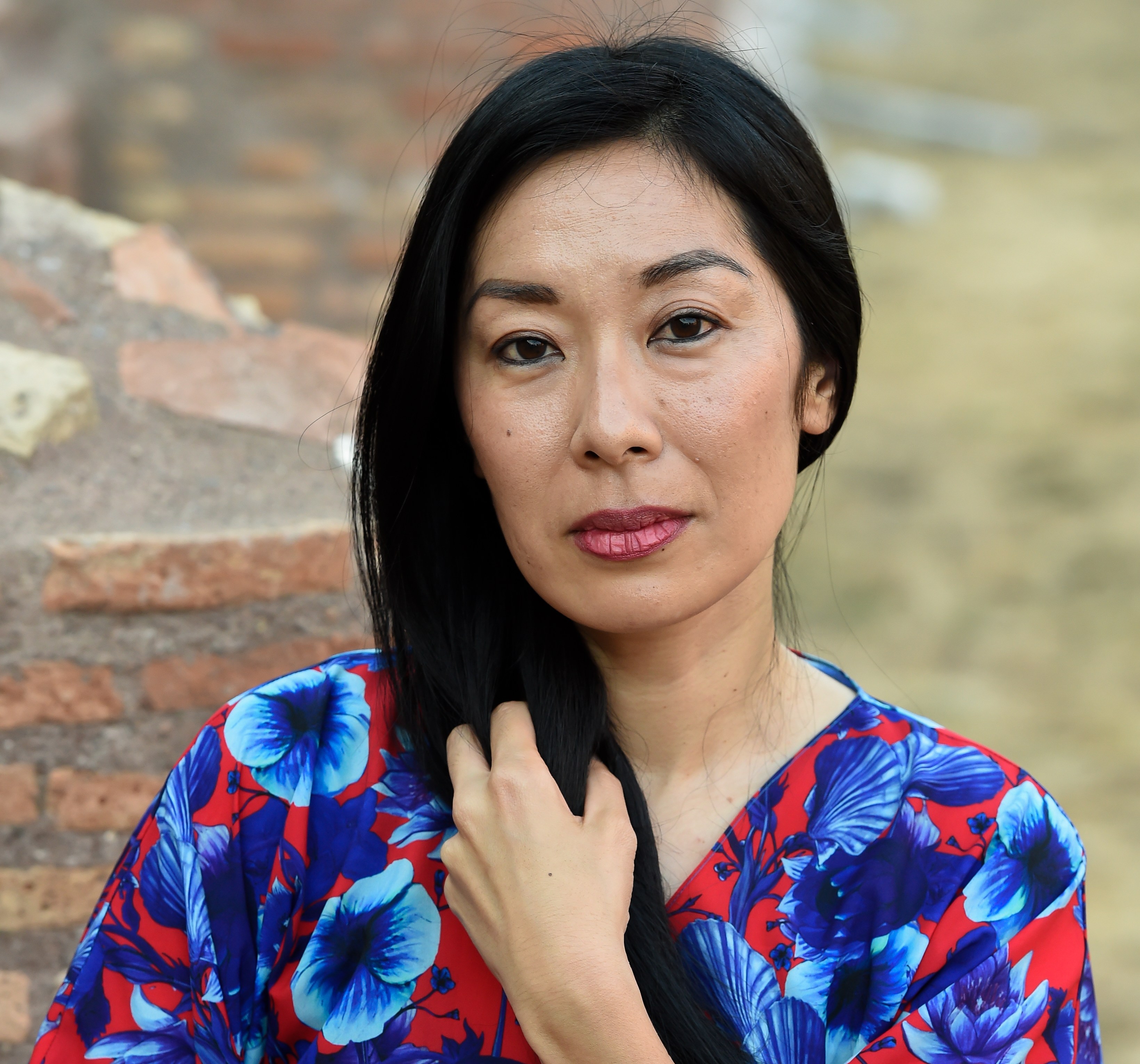 Katie Kitamura at the International Festival of Rome, July 2022.