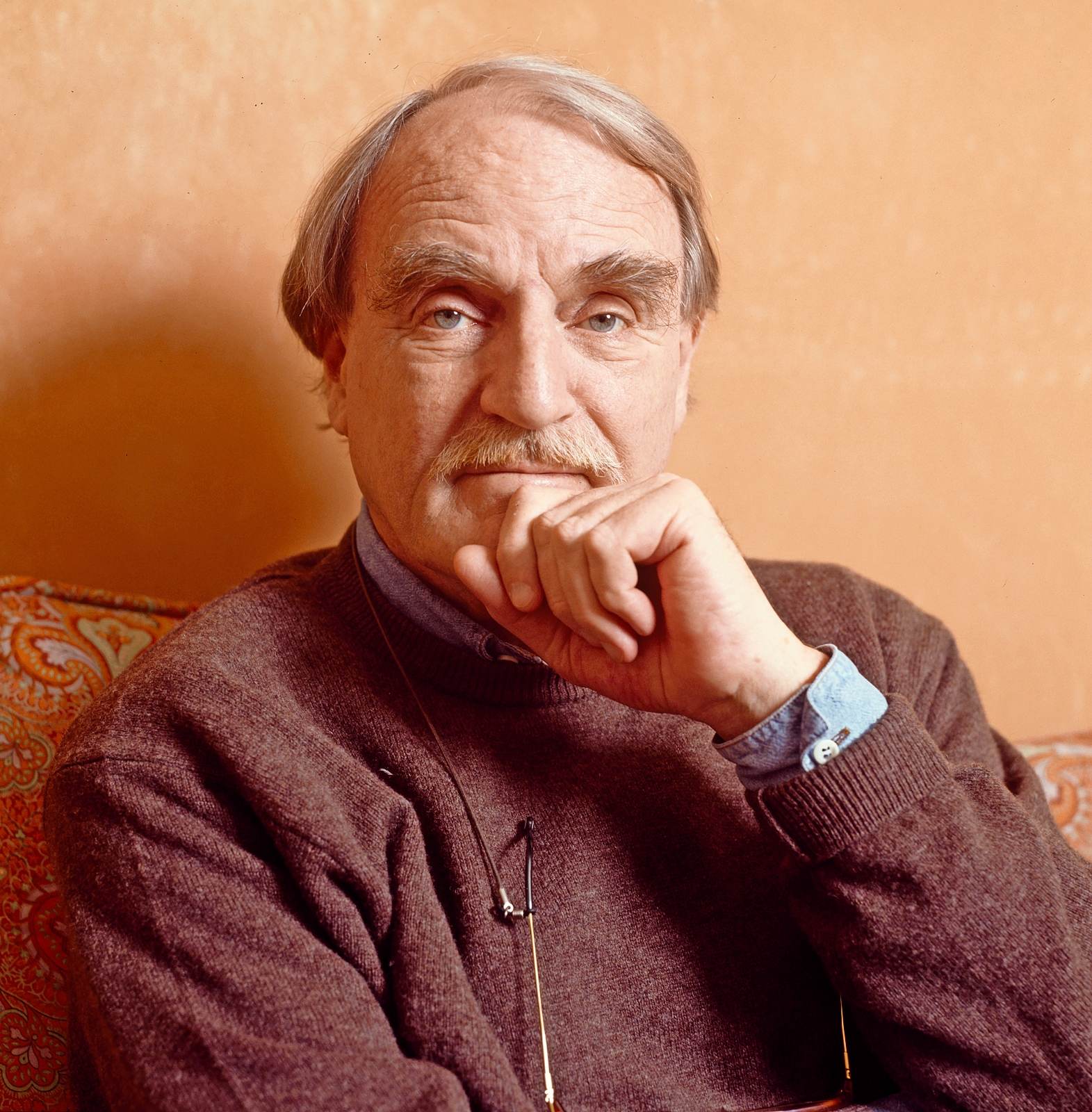 Portrait of writer and explorer Jean Raspail.