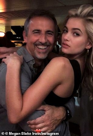 In late 2018, Megan confirmed she was dating film producer David Mimran, a $2billion sugar heir 22 years her senior, after they met at the Cannes Film Festival (pictured together)