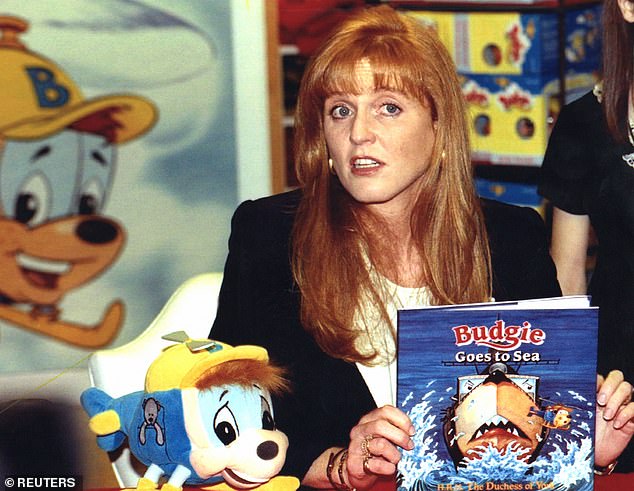 The Duchess turned her popular children’s book series Budgie The Little Helicopter into an animated series in the 1990s