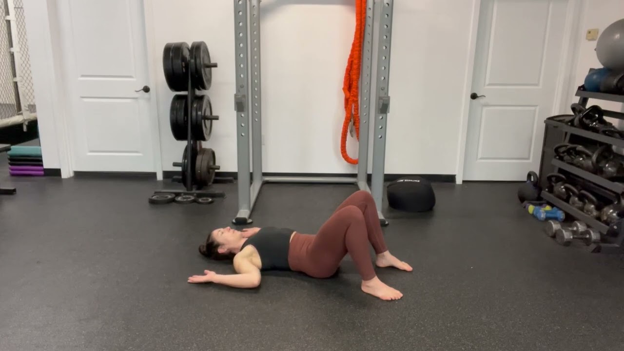 Floor Angel Stretch Demo - YouTube