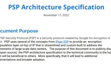 Google PSP specification