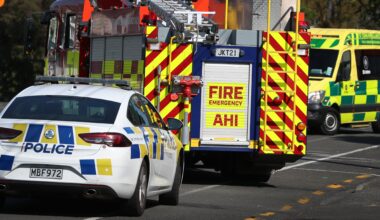 SunLive - Tauranga crash: Person airlifted to hospital