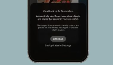 iOS 26: Use Visual Intelligence With iPhone Screen Content