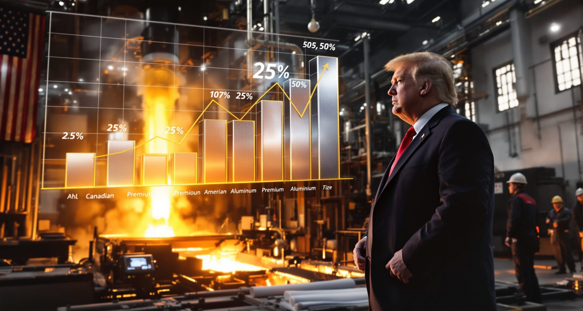 Trump administration aluminium tariffs impact industry.