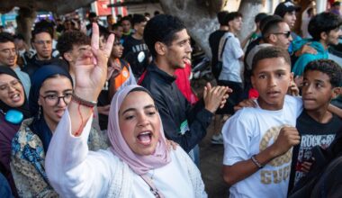 Young Moroccans clash with police while protesting stadium spending and health system decline