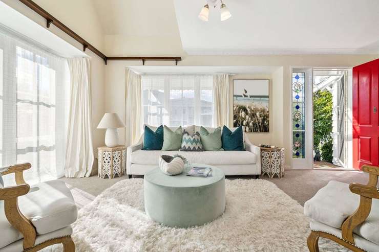 The four-bedroom, two-bathroom home at 9 Lombard Street, in St Heliers, Auckland, has a $2.85m price tag. Photo / Supplied