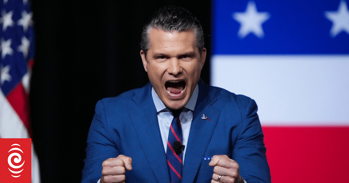 US defence leader's speech slamming 'fat generals' and 'beardos' met with silence