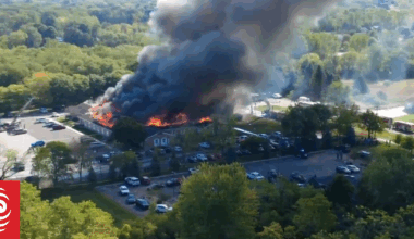 Multiple victims in Michigan church shooting, church on fire