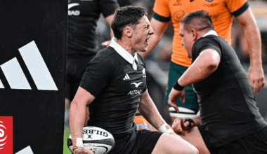 Bledisloe Cup live updates: All Blacks v Wallabies