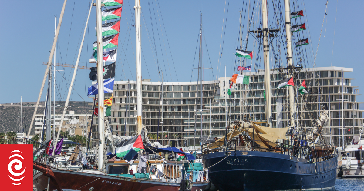 Activists say Gaza aid flotilla attacked by 'multiple drones'