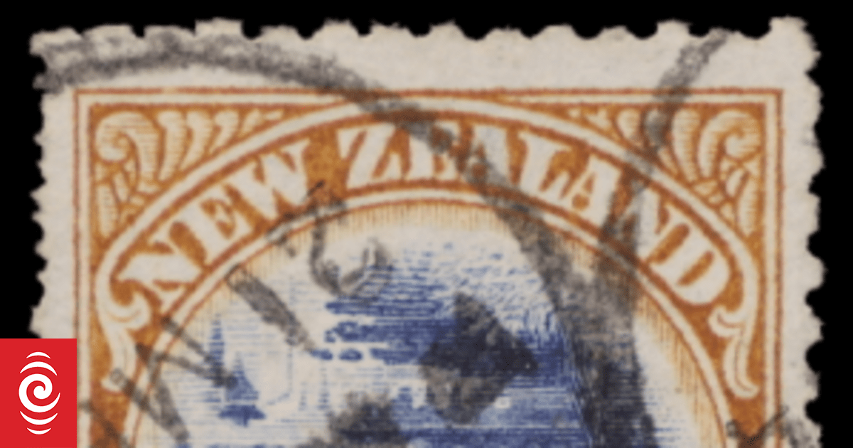 Rare stamp with upside-down picture of Lake Taupō sells for record $260,000