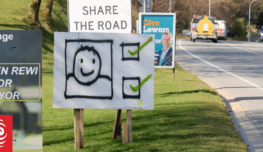 The 'deconstructionist' meaning behind Queenstown's curious election hoardings