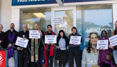 Priests end protest outside finance minister's office after 32 hours